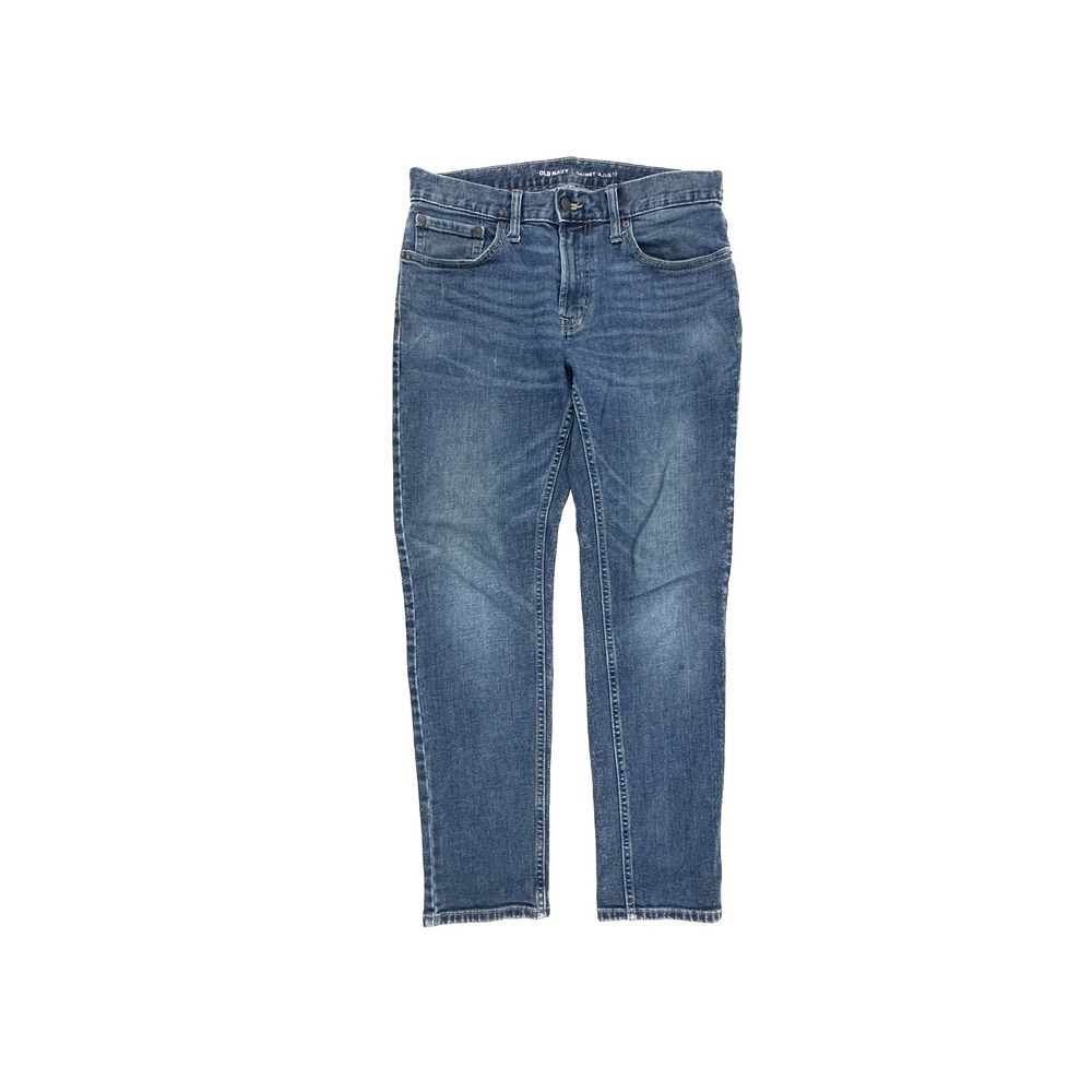 Old Navy Skinny Jeans Mens 31x30 Dark Wash Blue Denim Stretch Pants